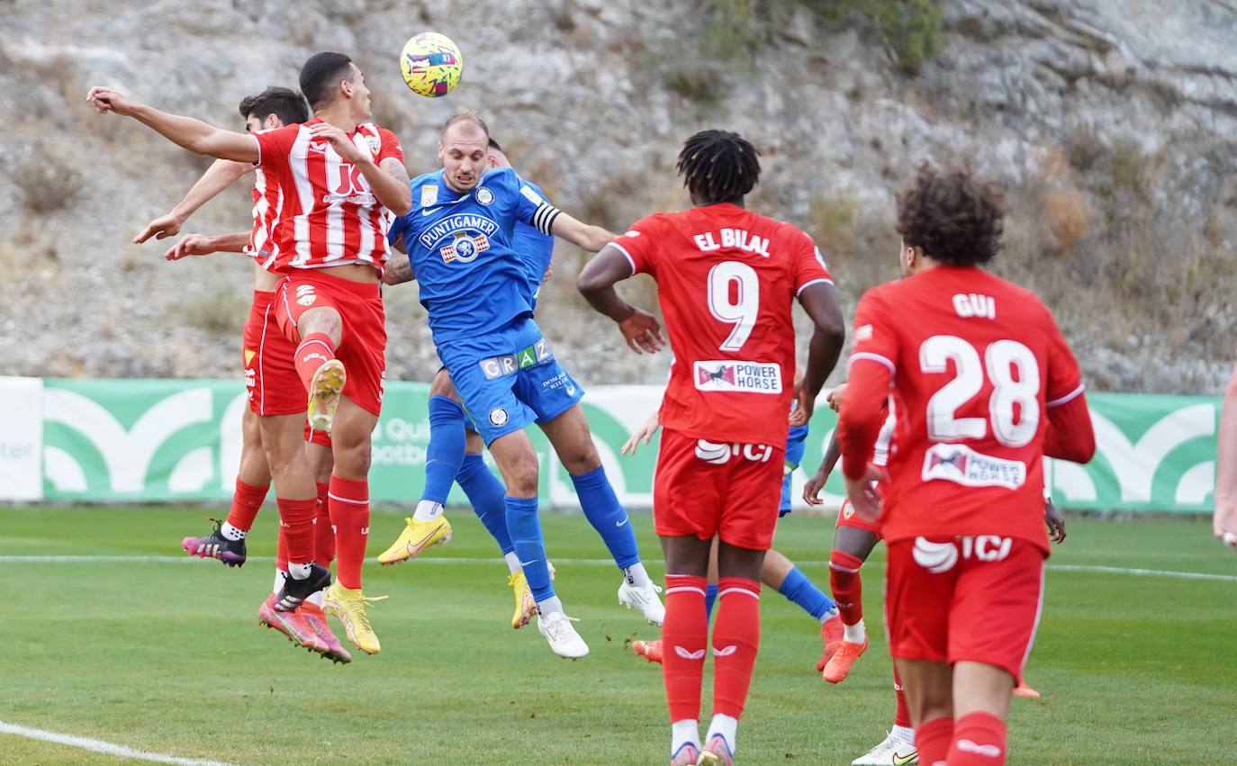 Las mejores imágenes del amistoso disputado entre el cuadro de Rubi y el conjunto austriaco.