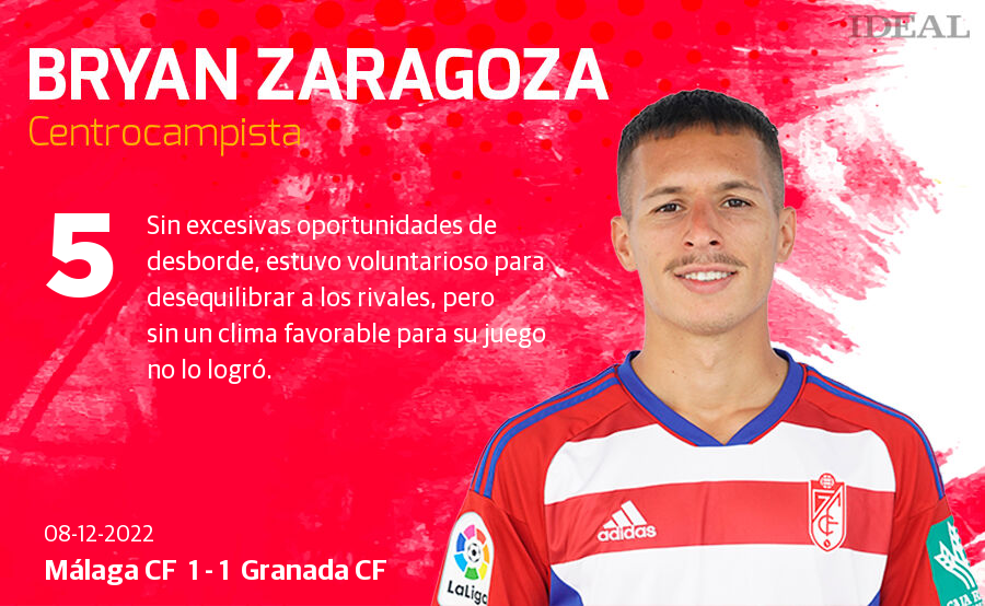 Estas son las notas de Ideal para los rojiblancos en el duelo de La Rosaleda.