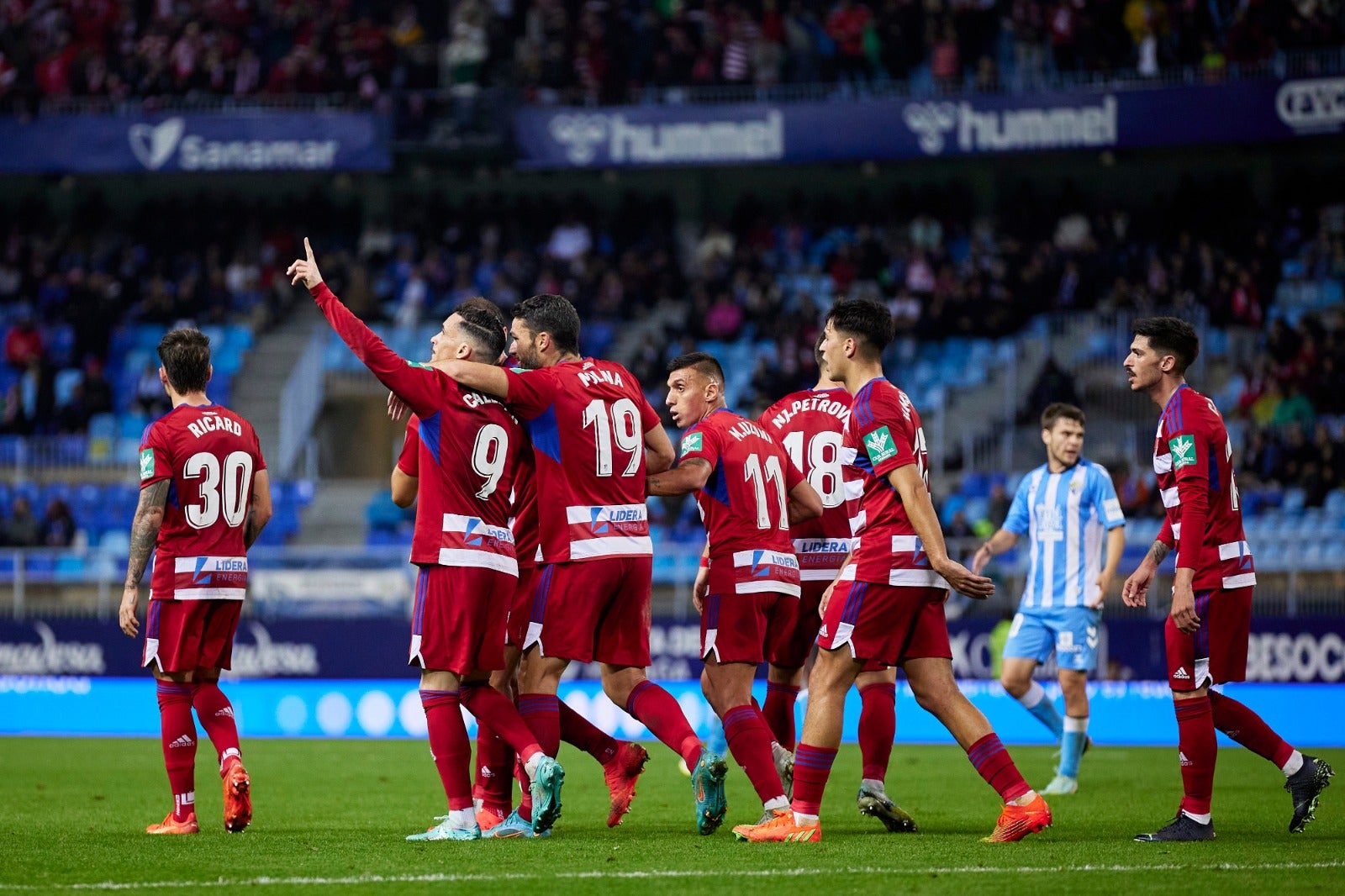 Las mejores imágenes del partido disputado en La Rosaleda