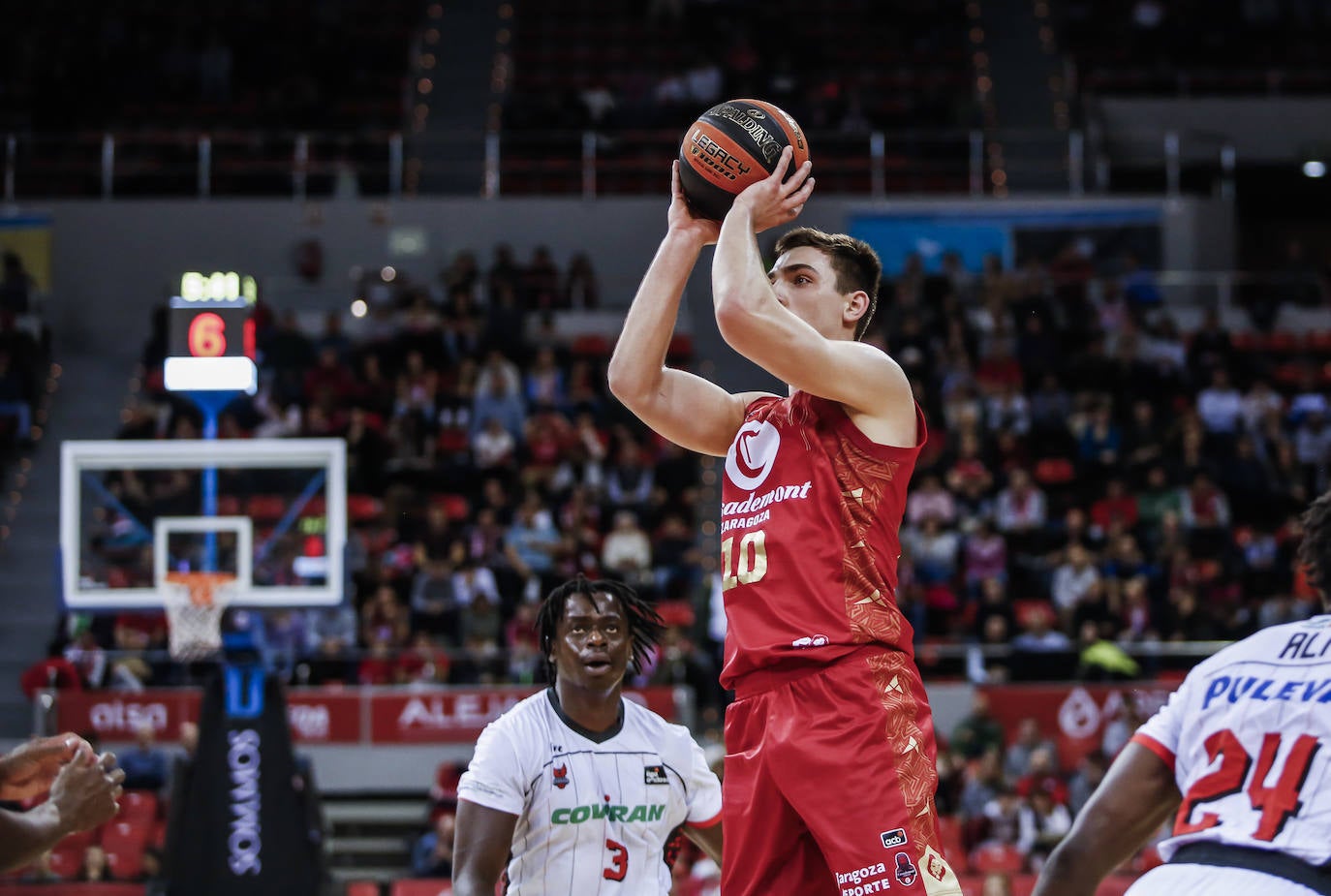 Las mejores imágenes del Zaragoza-Covirán