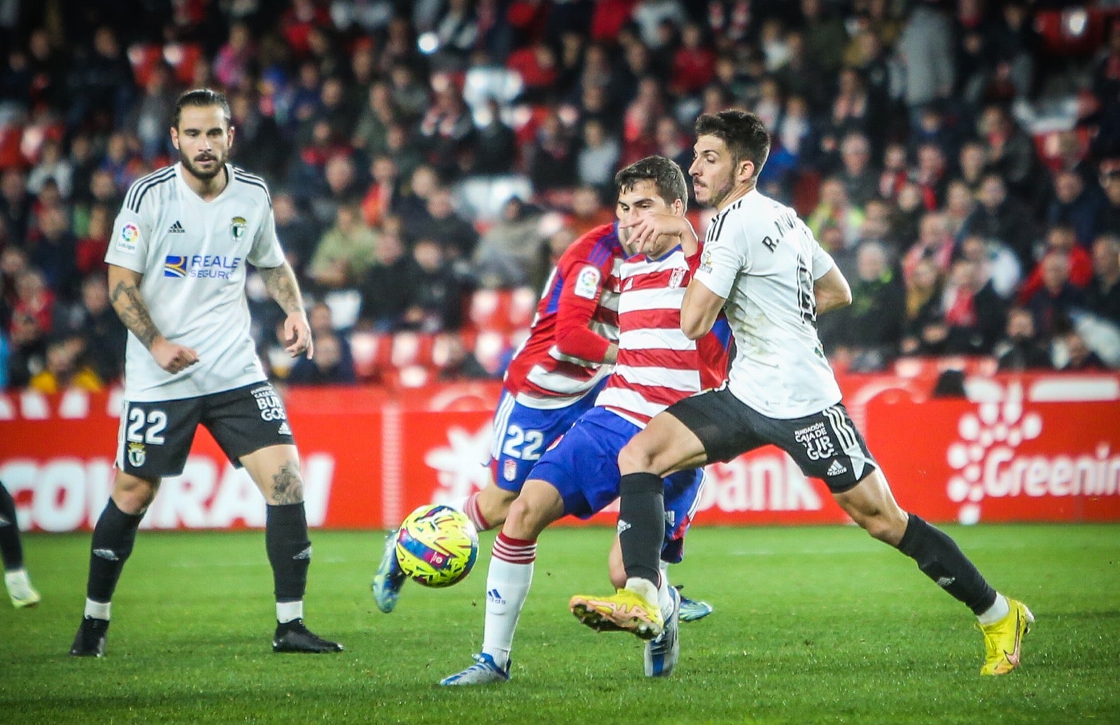 Las mejores imágenes del partido disputado en Los Cármenes