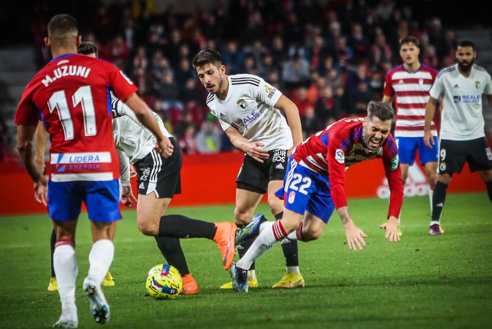 Las mejores imágenes del partido disputado en Los Cármenes