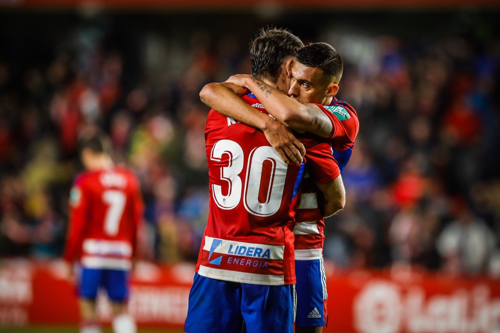 Las mejores imágenes del partido disputado en Los Cármenes