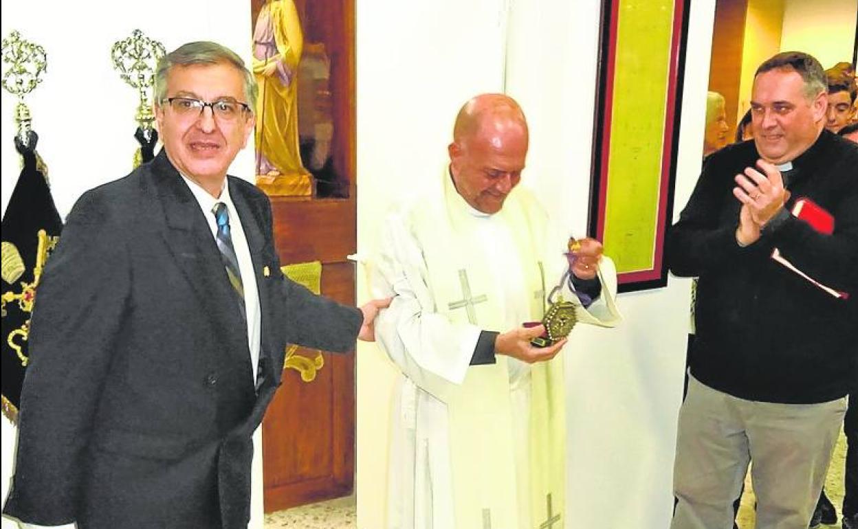 Un momento del acto. 