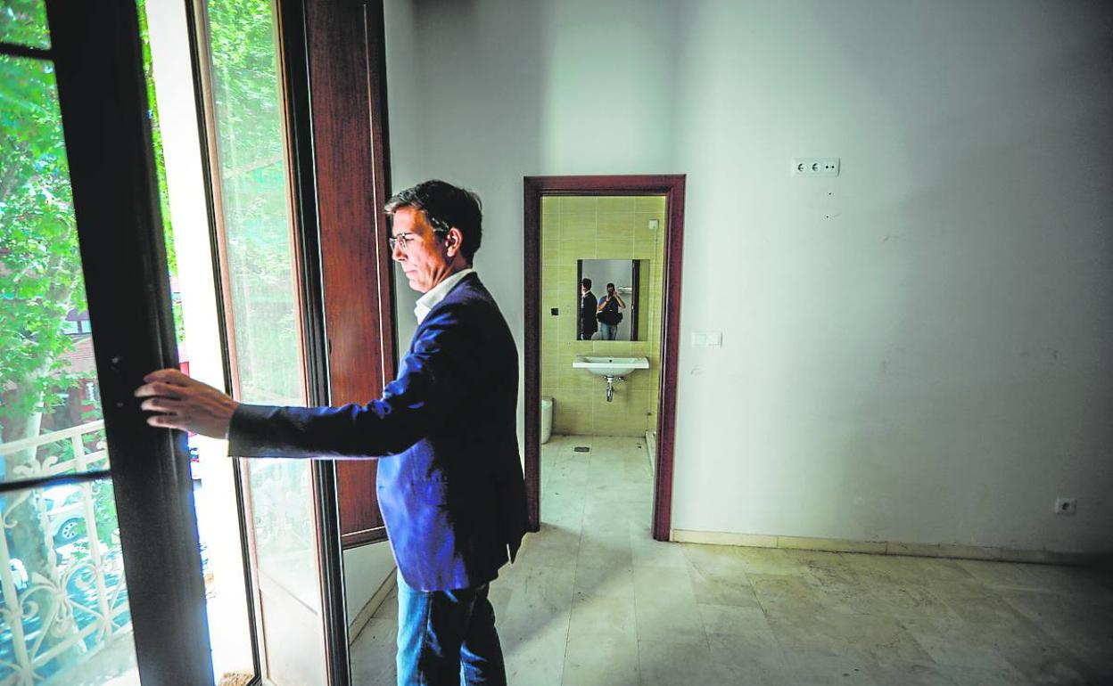 El alcalde de Granada, Paco Cuenca. 