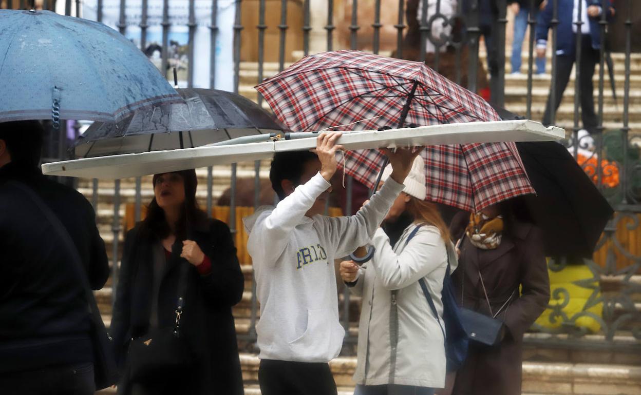 Las zonas de Andalucía en las que lloverá más por la borrasca Efraín.