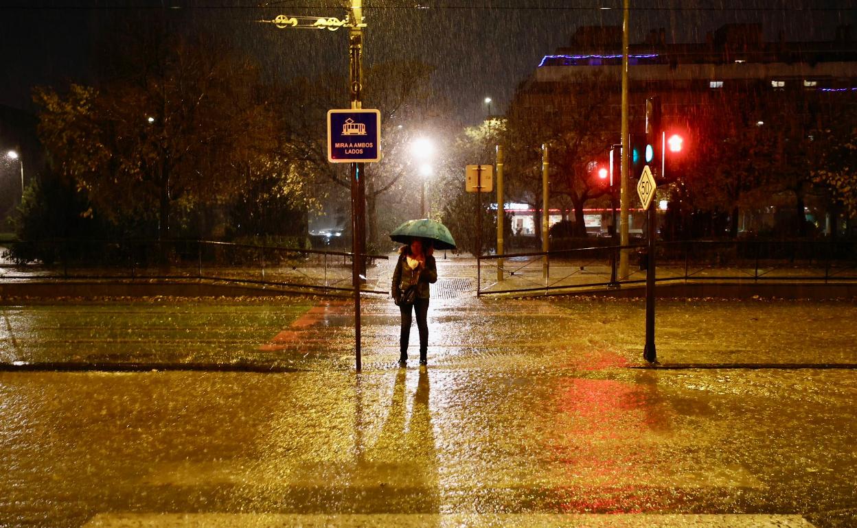 LLuvias por la borrasca Efraín en Andalucía.
