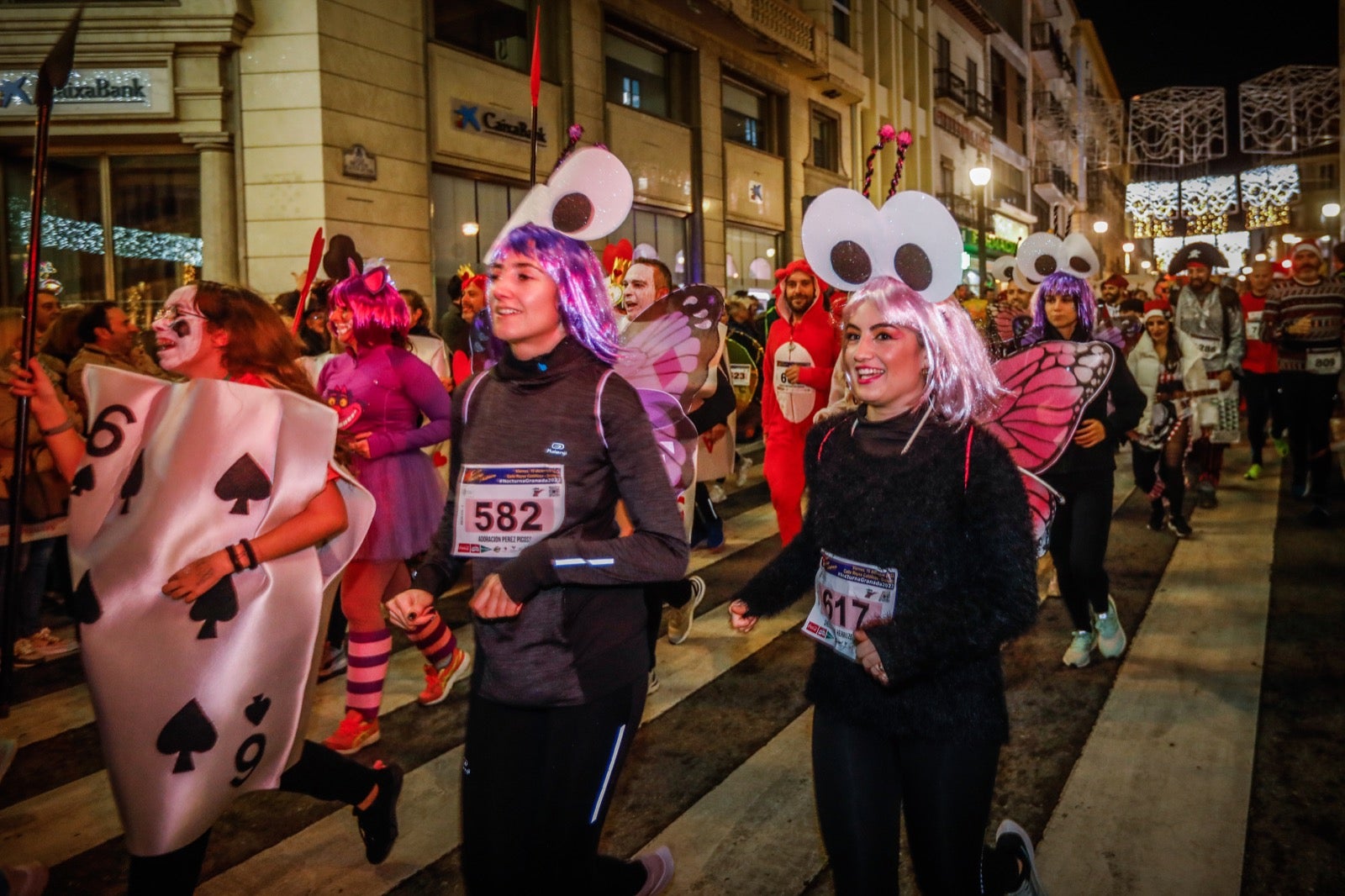 Carrera Nocturna de Disfraces de Granada. 