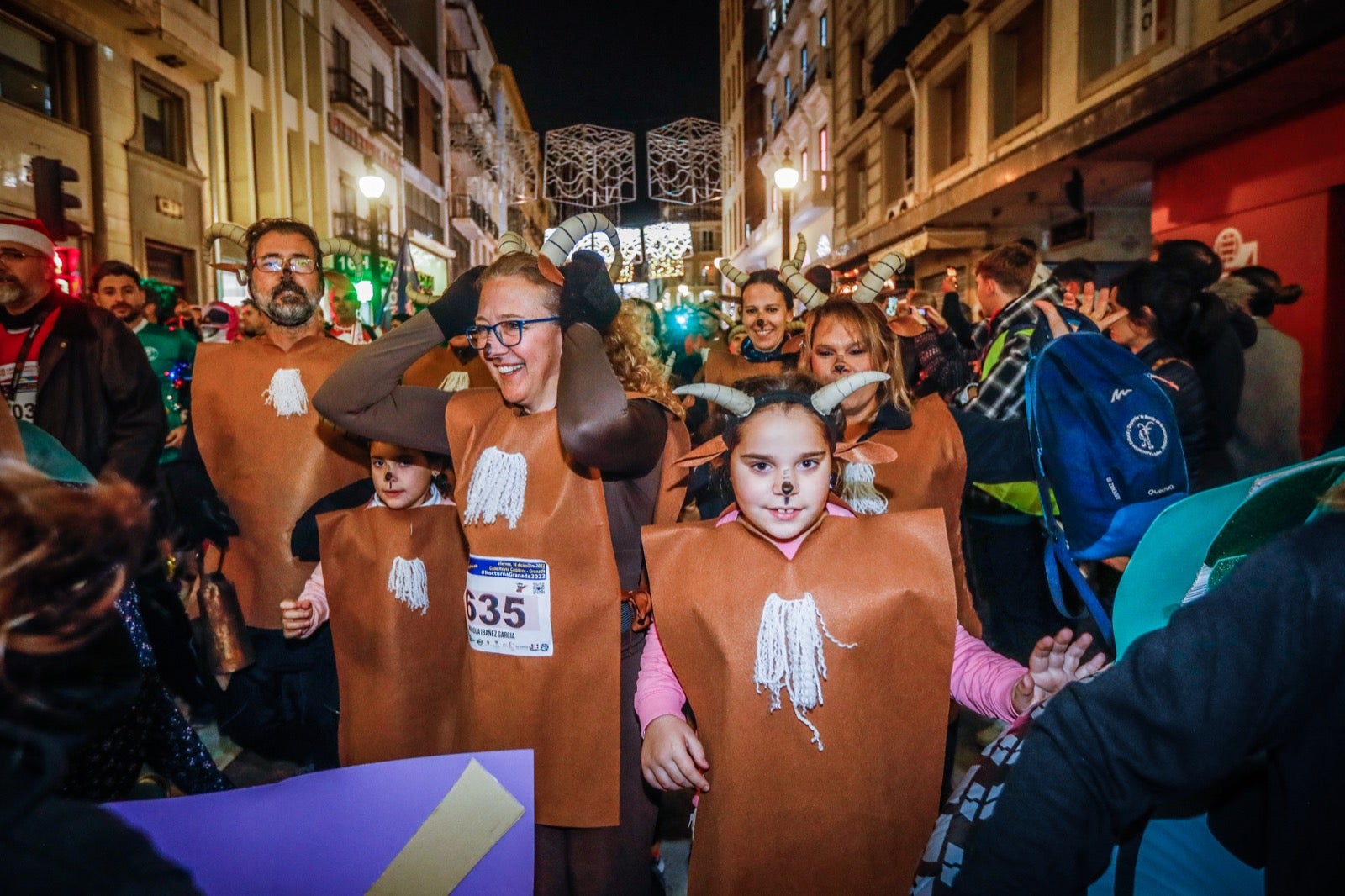 Carrera Nocturna de Disfraces de Granada. 
