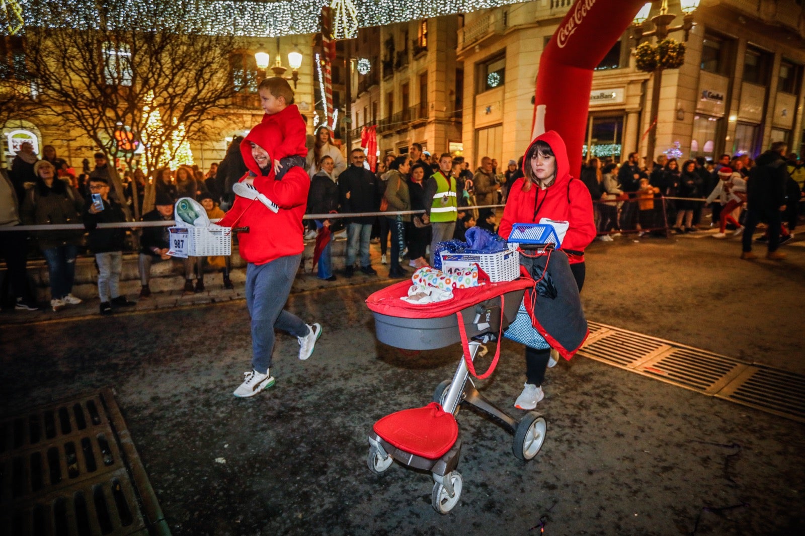 Carrera Nocturna de Disfraces de Granada. 