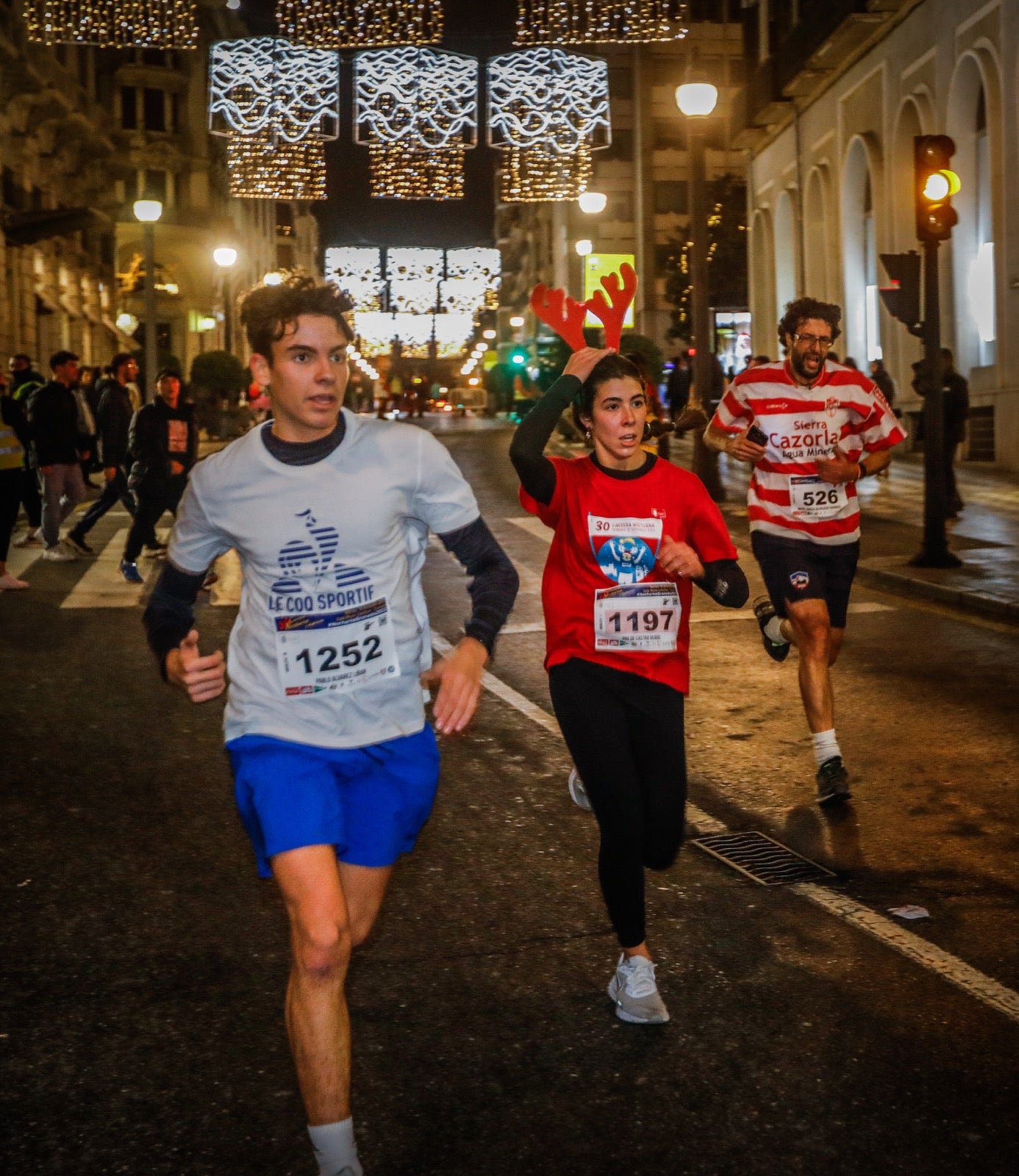 Carrera Nocturna de Disfraces de Granada. 