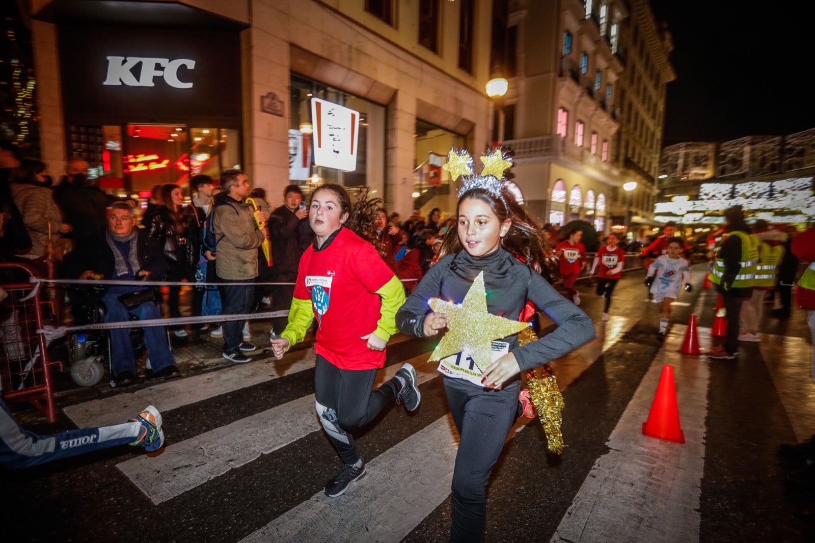 Carrera Nocturna de Disfraces de Granada. 