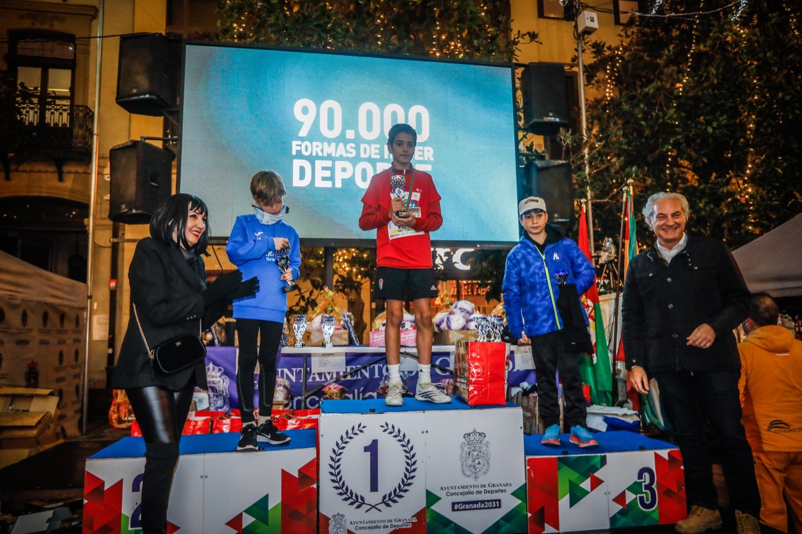 Carrera Nocturna de Disfraces de Granada. 