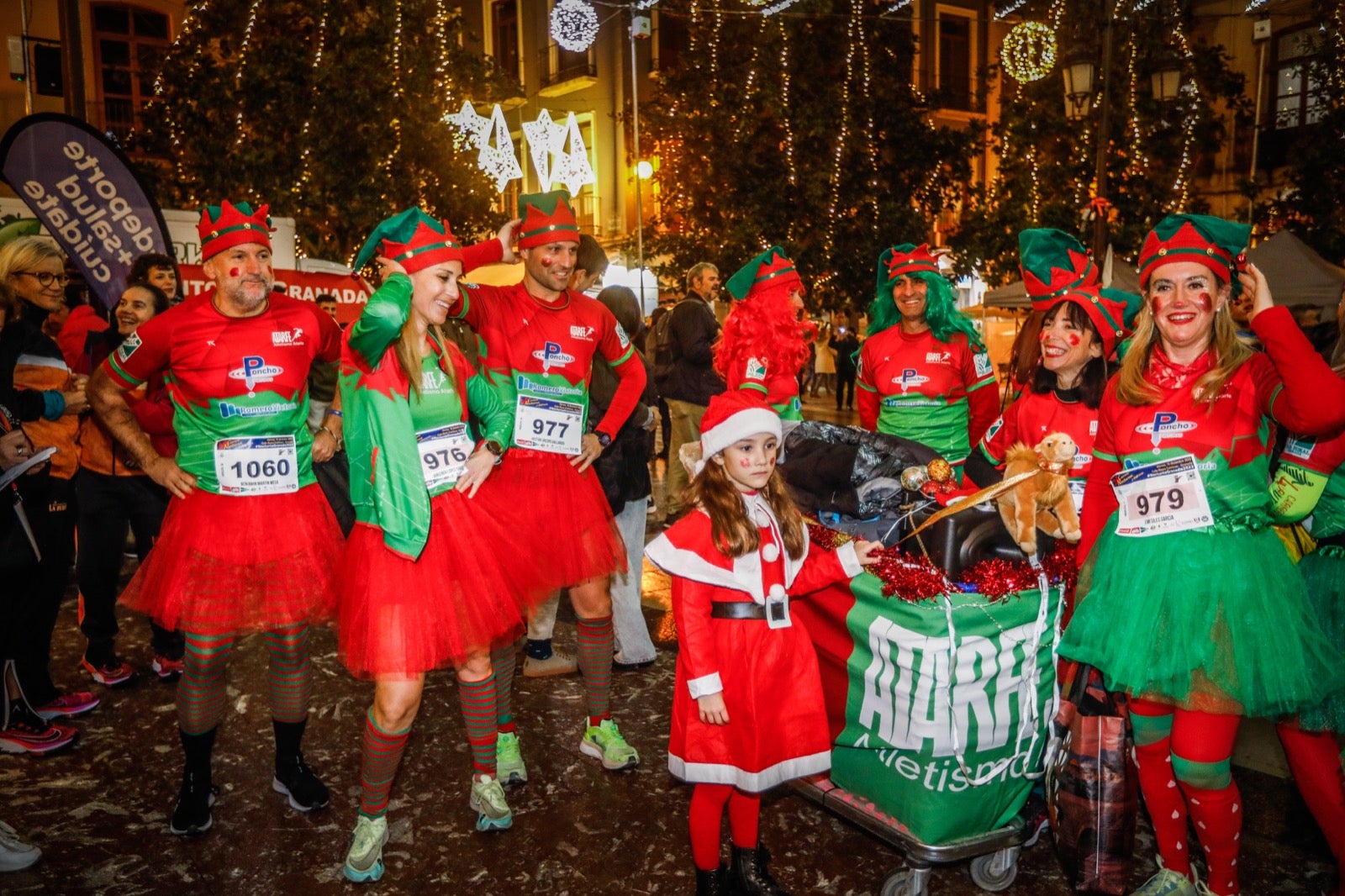 Carrera Nocturna de Disfraces de Granada. 