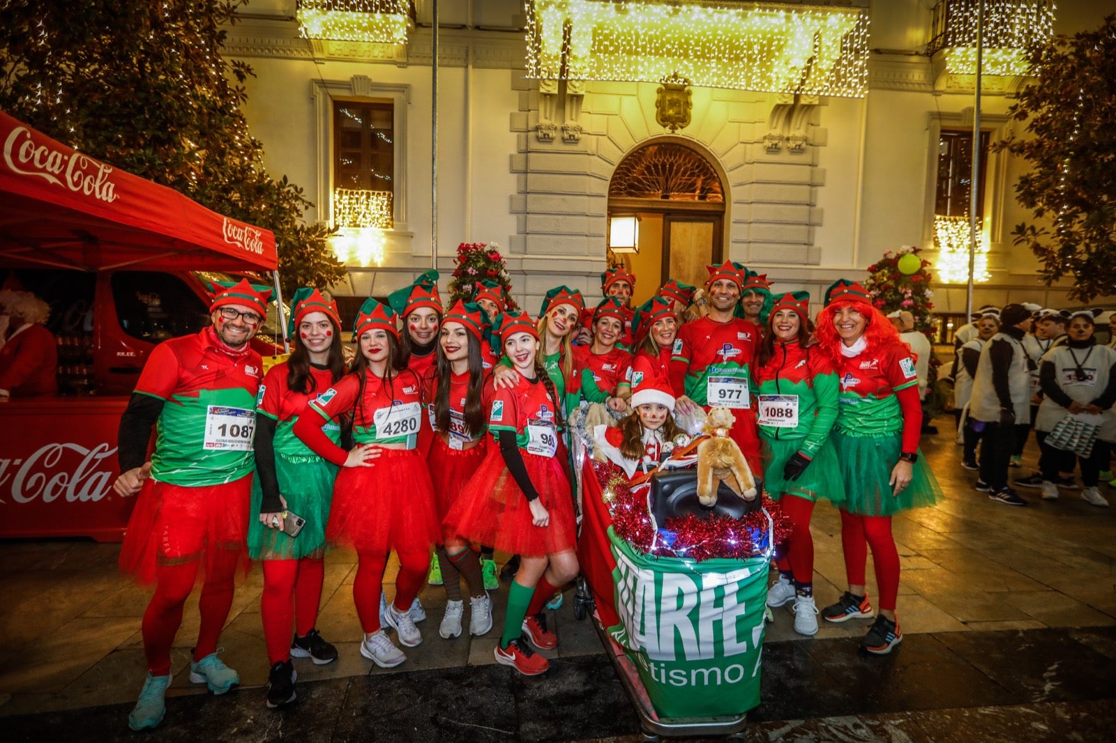 Carrera Nocturna de Disfraces de Granada. 