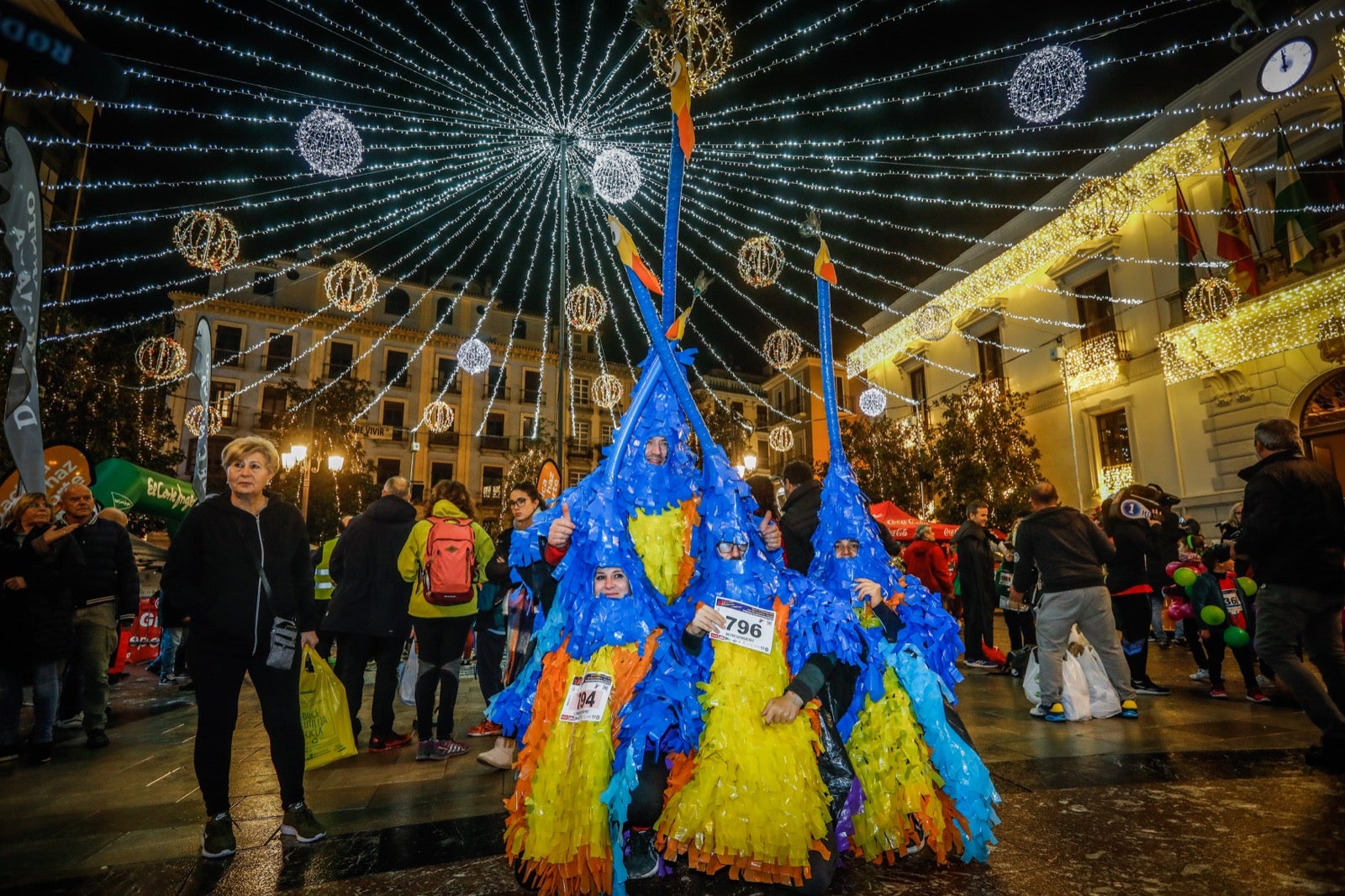 Carrera Nocturna de Disfraces de Granada. 