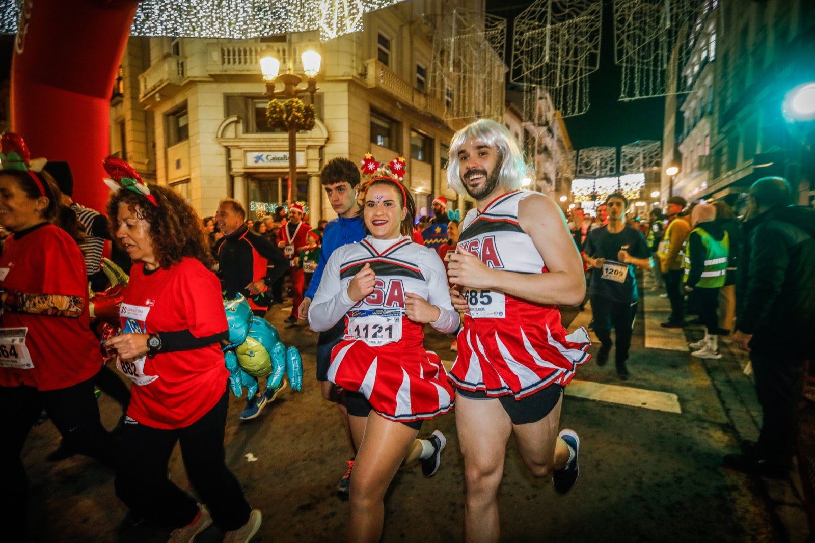 Carrera Nocturna de Disfraces de Granada. 