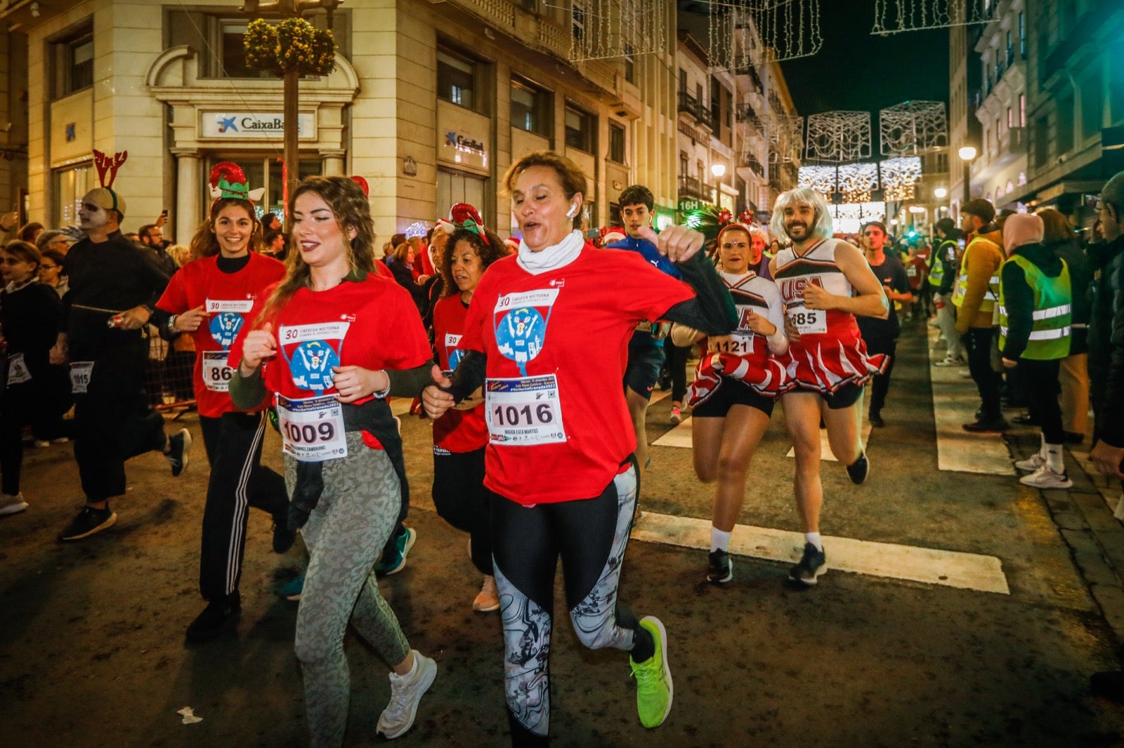 Carrera Nocturna de Disfraces de Granada. 