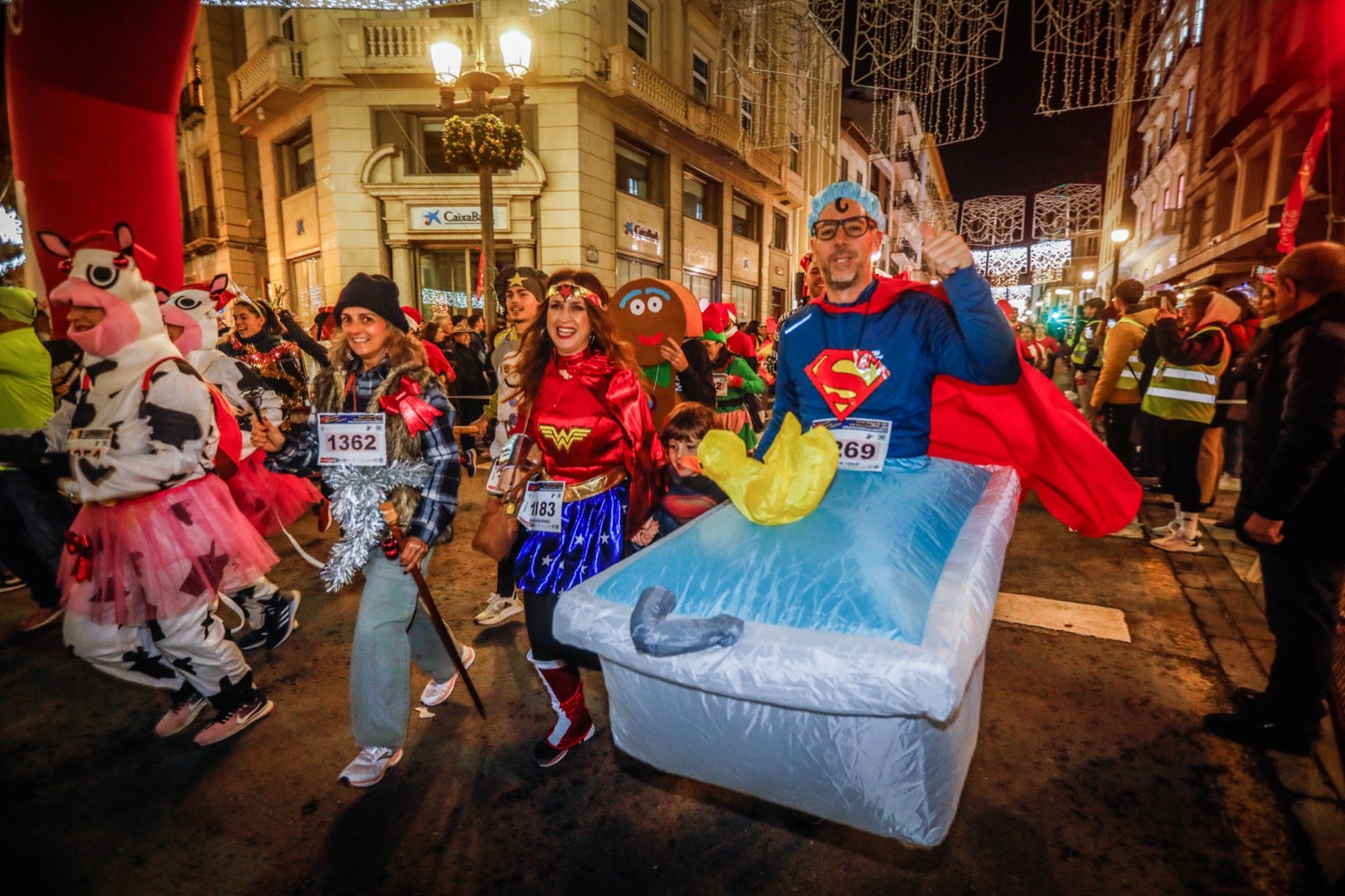 Carrera Nocturna de Disfraces de Granada. 