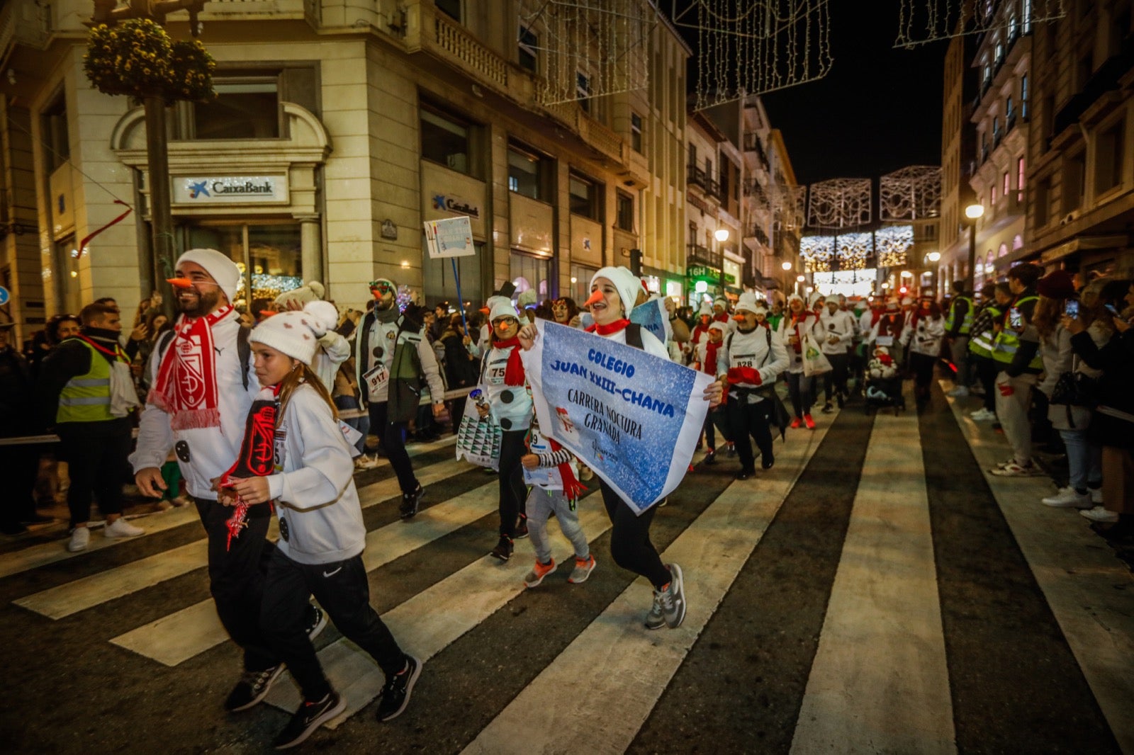 Carrera Nocturna de Disfraces de Granada. 
