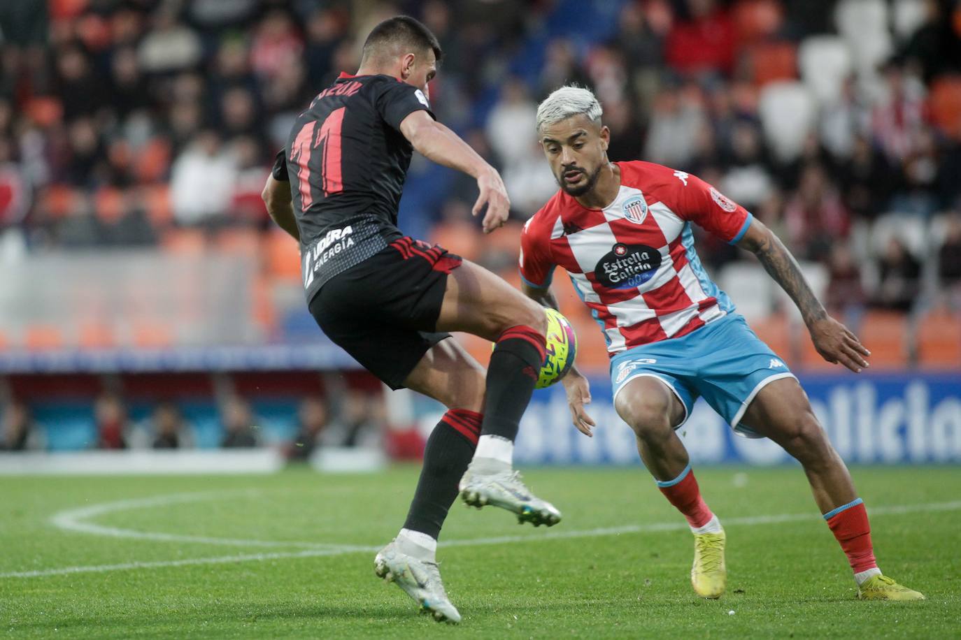 Las mejores imágenes del partido disputado en tierras gallegas