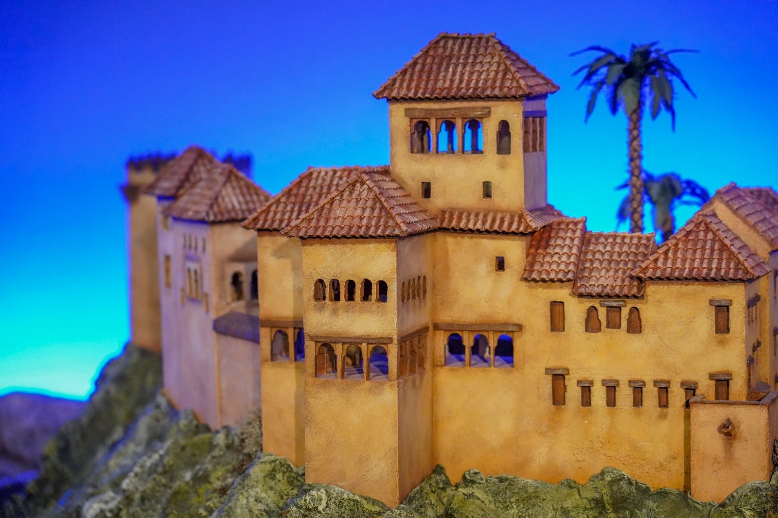 Fotos: Los mejores detalles de la Alhambra y el Generalife, &#039;belenizados&#039; por Navidad