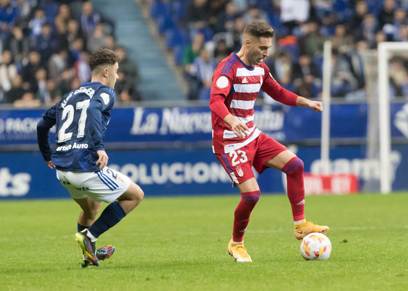 Las mejores imágenes del partido disputado en el Tartiere