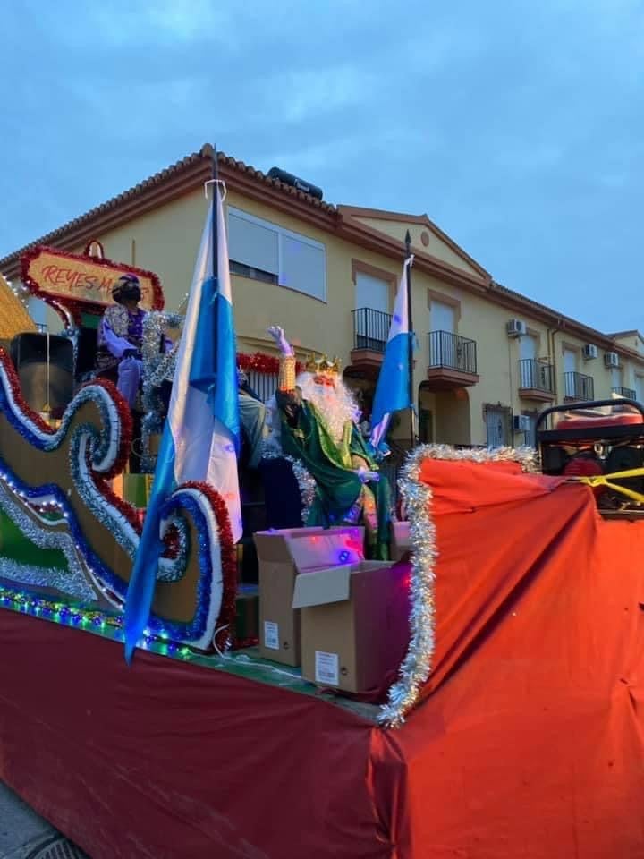 La cabalgata de Reyes de Vegas del Genil en una edición pasada.