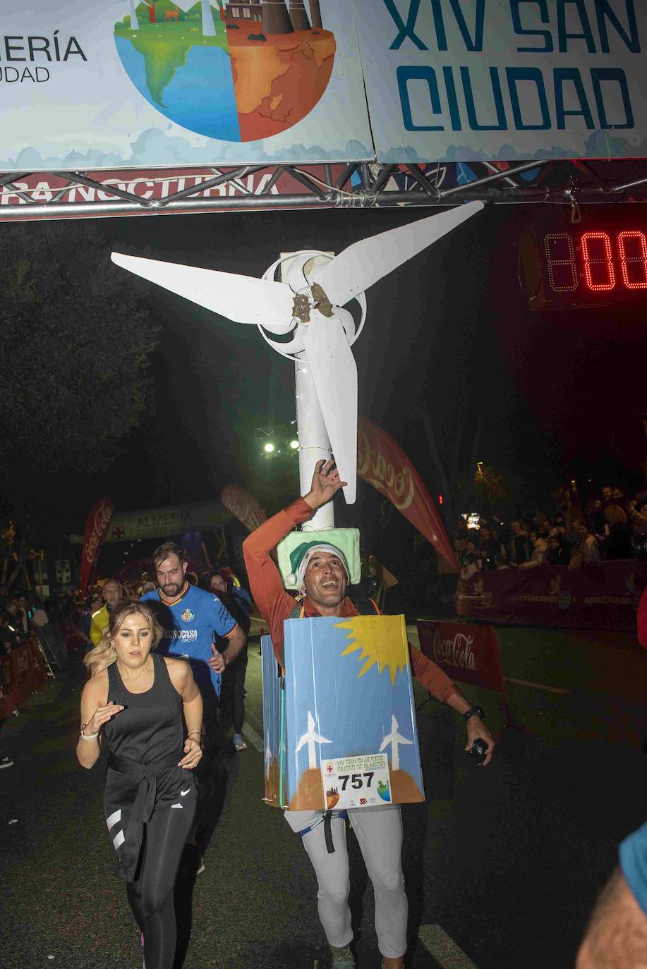 Fotos: Así fue la San Silvestre más ecologista