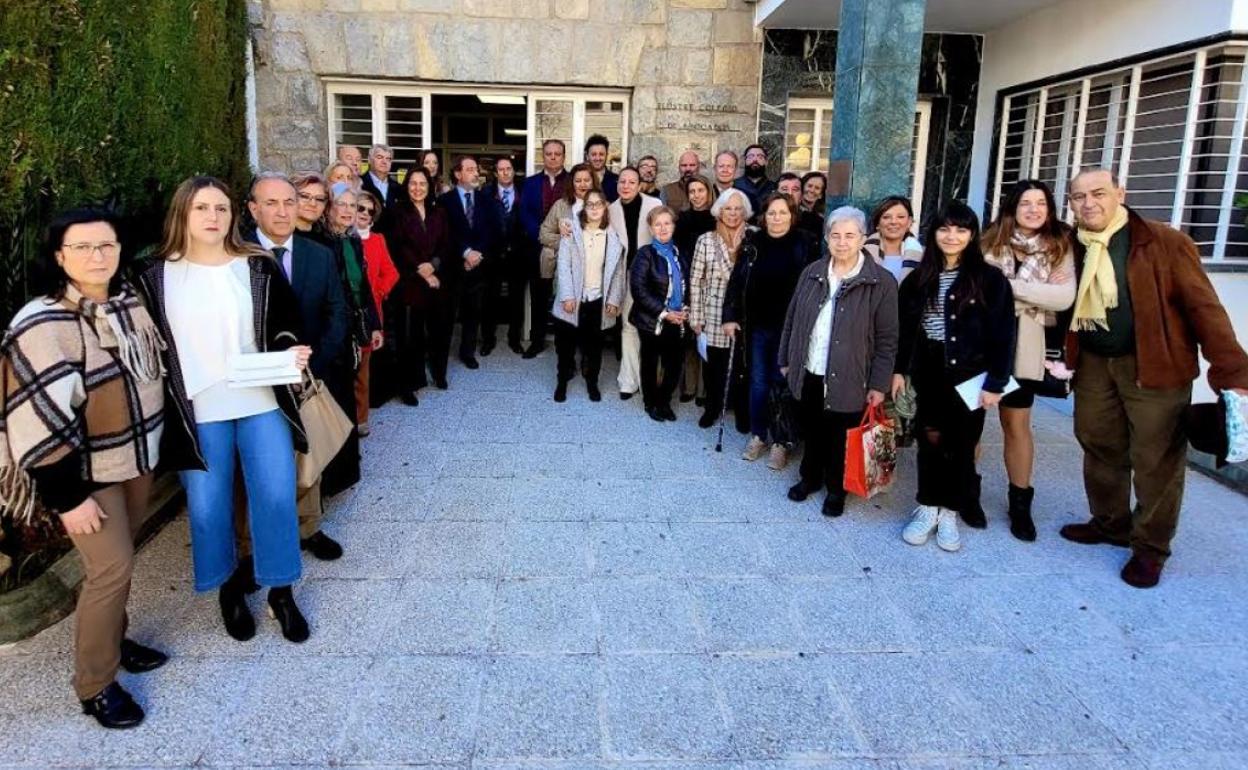 Acto celebrado en el Colegio de Abogados de Jaén. 