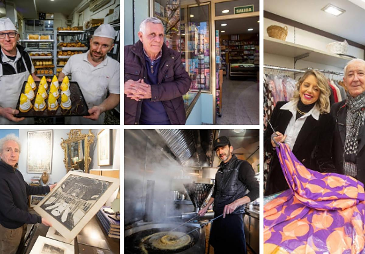 Cinco negocios centenarios en Granada