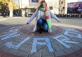 La excantante de Bellepop Davinia Arquero disfruta de Lanjarón desde hace más de veinte años.