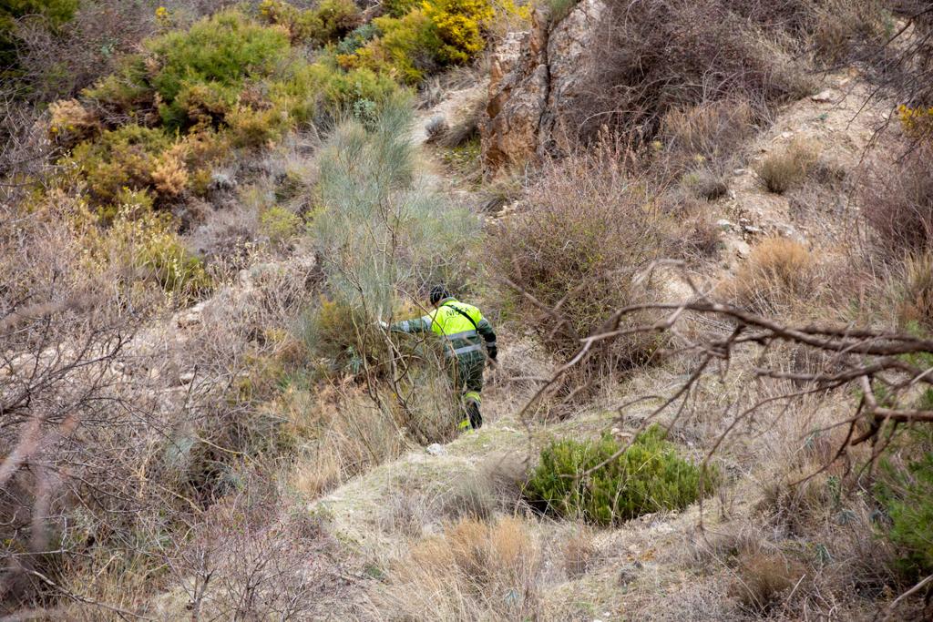 La búsqueda de Iván Montiel en Nigüelas