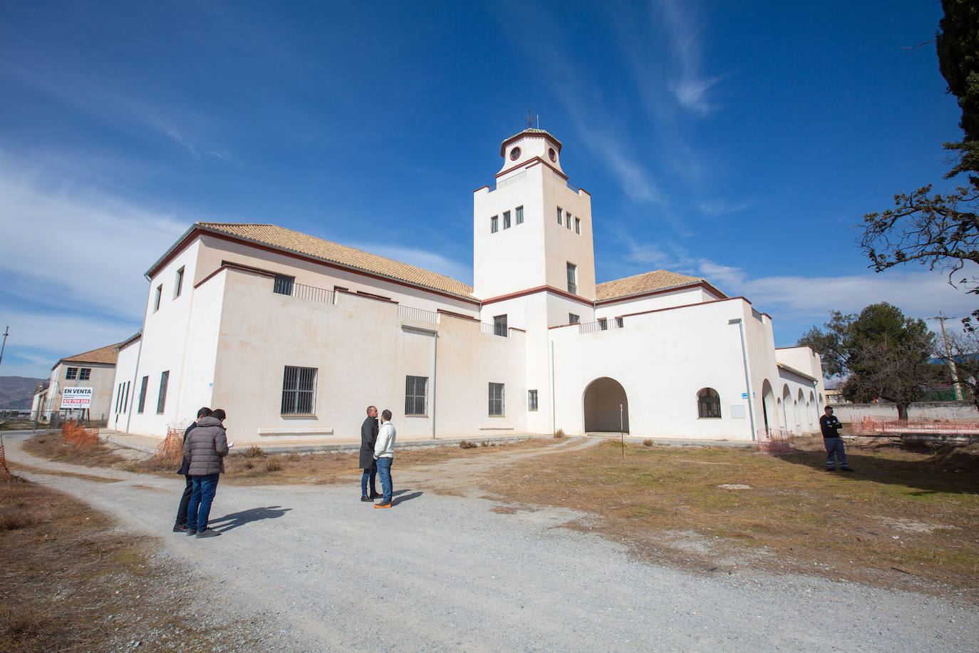Dentro de Cetarsa, el edificio dormido de Granada