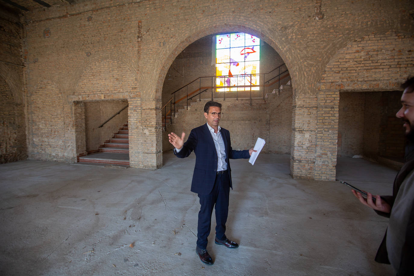 Dentro de Cetarsa, el edificio dormido de Granada