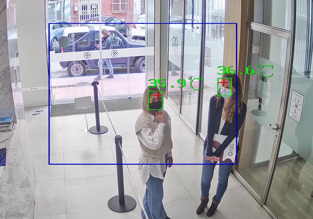 Las ventajas del videoanálisis de Grupo Control con cámaras termográficas