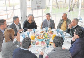 El encuentro se celebró en un desayuno en el hotel Ciudad de Úbeda.