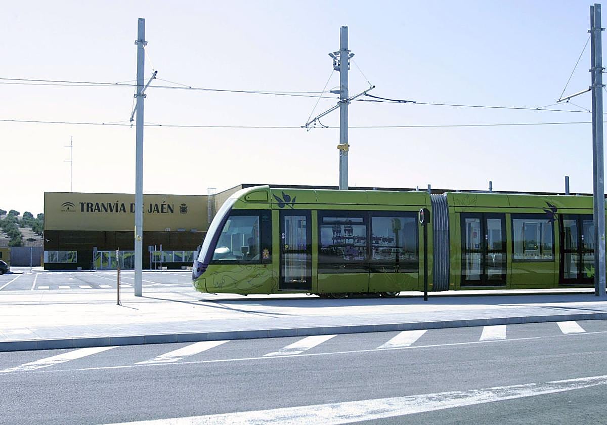 Pruebas del tranvía, en una imagen de archivo de hace una década.