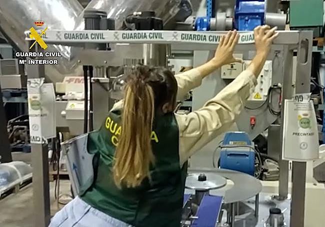 Laboratorio precintado.