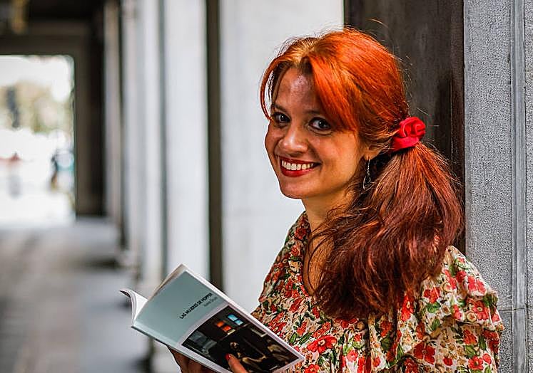 La escritora Ioana Gruia.