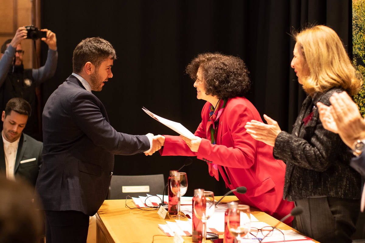 Acto de entrega de los Premios Talento estudiantado de la UGR