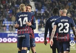 El Huesca acabó con la imbatibilidad del Levante.