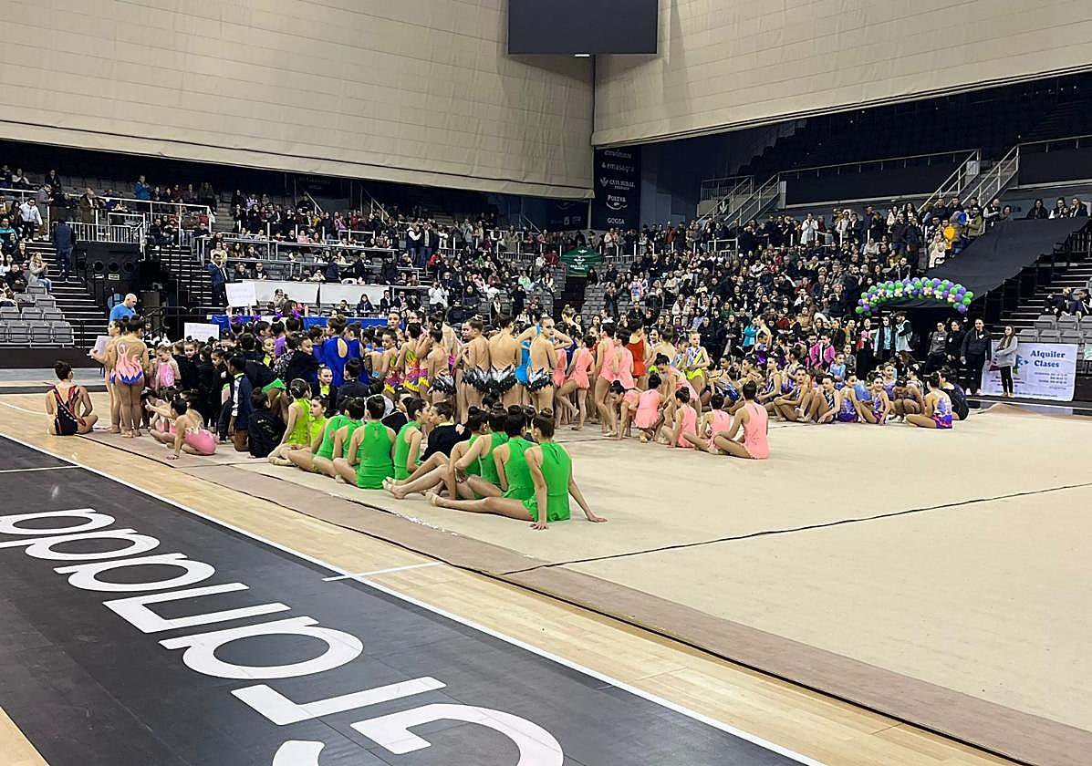 La Gimnasia Rítmica toma el Palacio de los Deportes