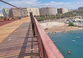 Vistas de paseo peatonal y nuevo mirador que ofrece el Cable Inglés.