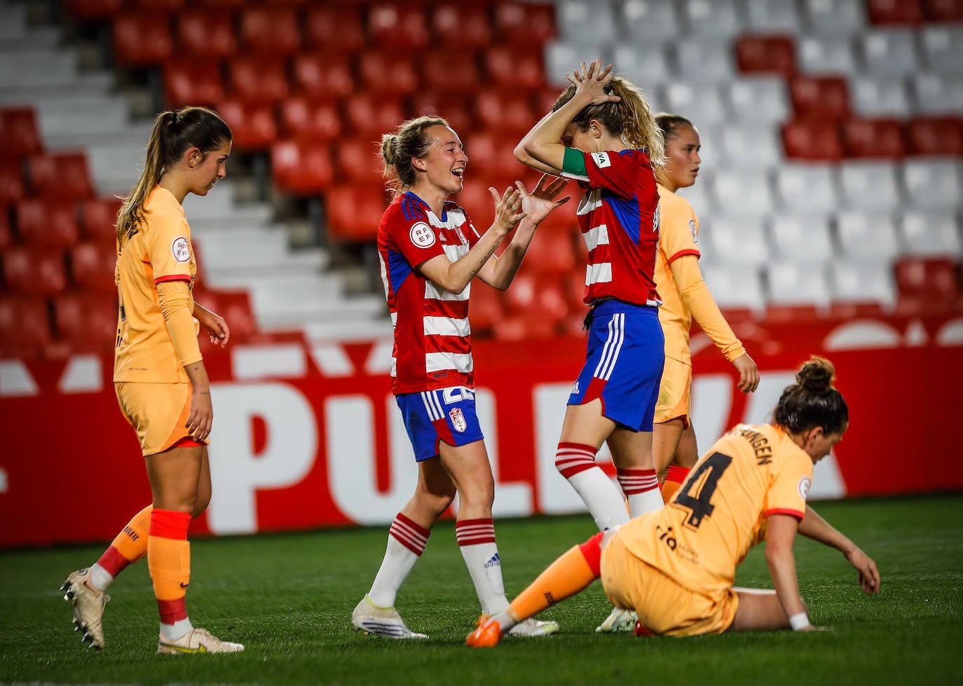 El Granada Femenino - Atlético de Madrid, a pie de campo