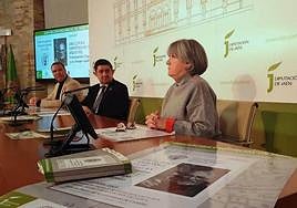 Presentación de las jornadas en la Diputación de Jaén.