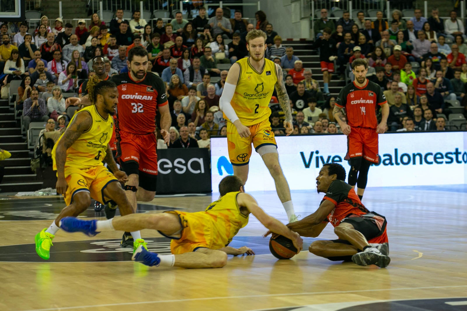 Las imágenes del Covirán Granada - Gran Canaria