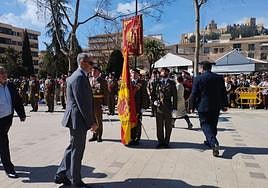 Acto en el Paseo de los Álamos de Alcalá la Real.