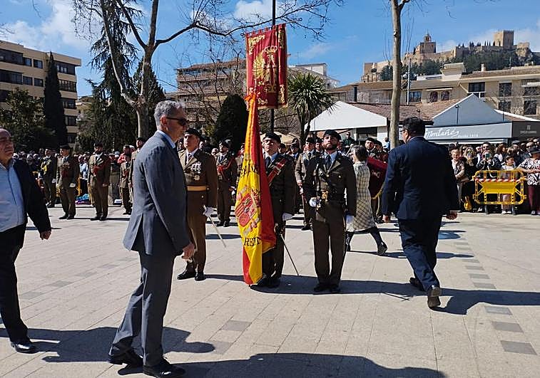 Acto en el Paseo de los Álamos de Alcalá la Real.