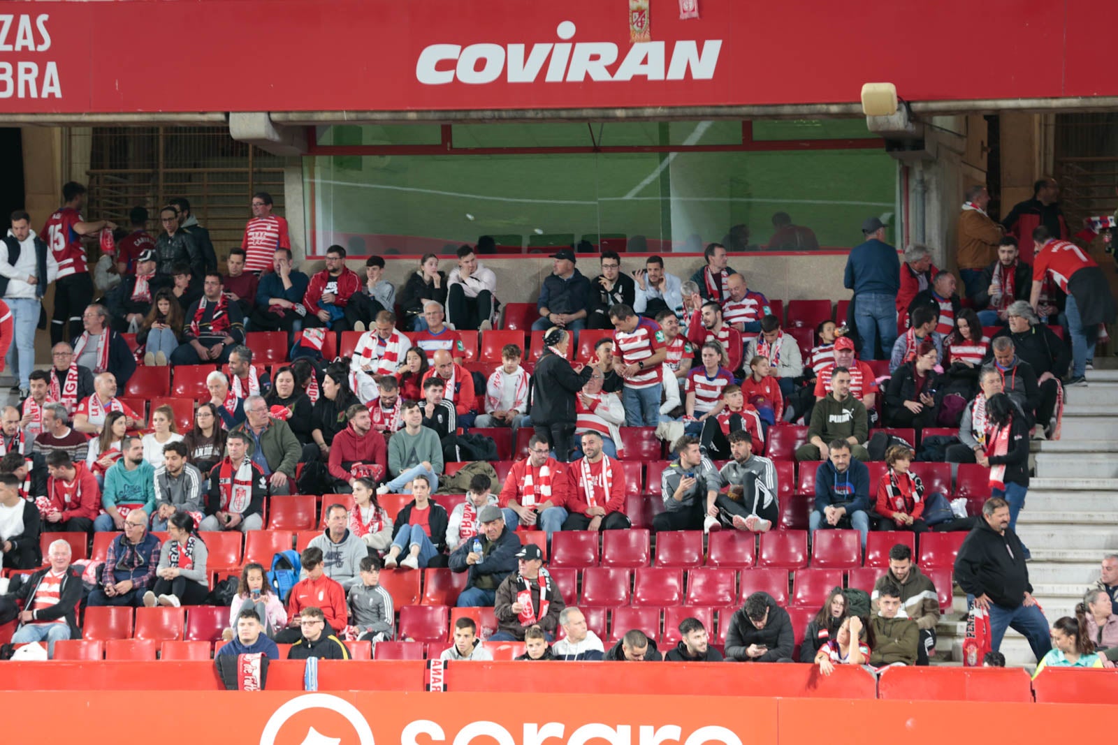 Encuéntrate en la grada en el Granada - Ponferradina